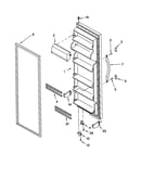 Refrigerator door