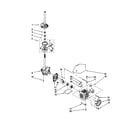 Kenmore 11020956993 brake/clutch/gearcase/motor/pump diagram
