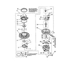 Kenmore 66516867992 pump and motor diagram