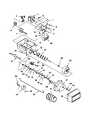 Motor and ice container