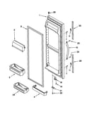 Refrigerator door