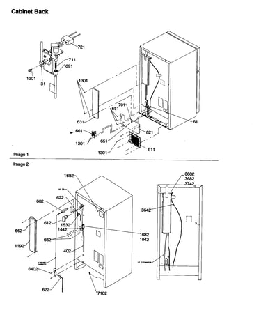 Cabinet back