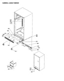 Ladders, lower cabinet