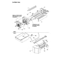 Amana ART2129ASR-PART2129AS0 ice maker assembly diagram