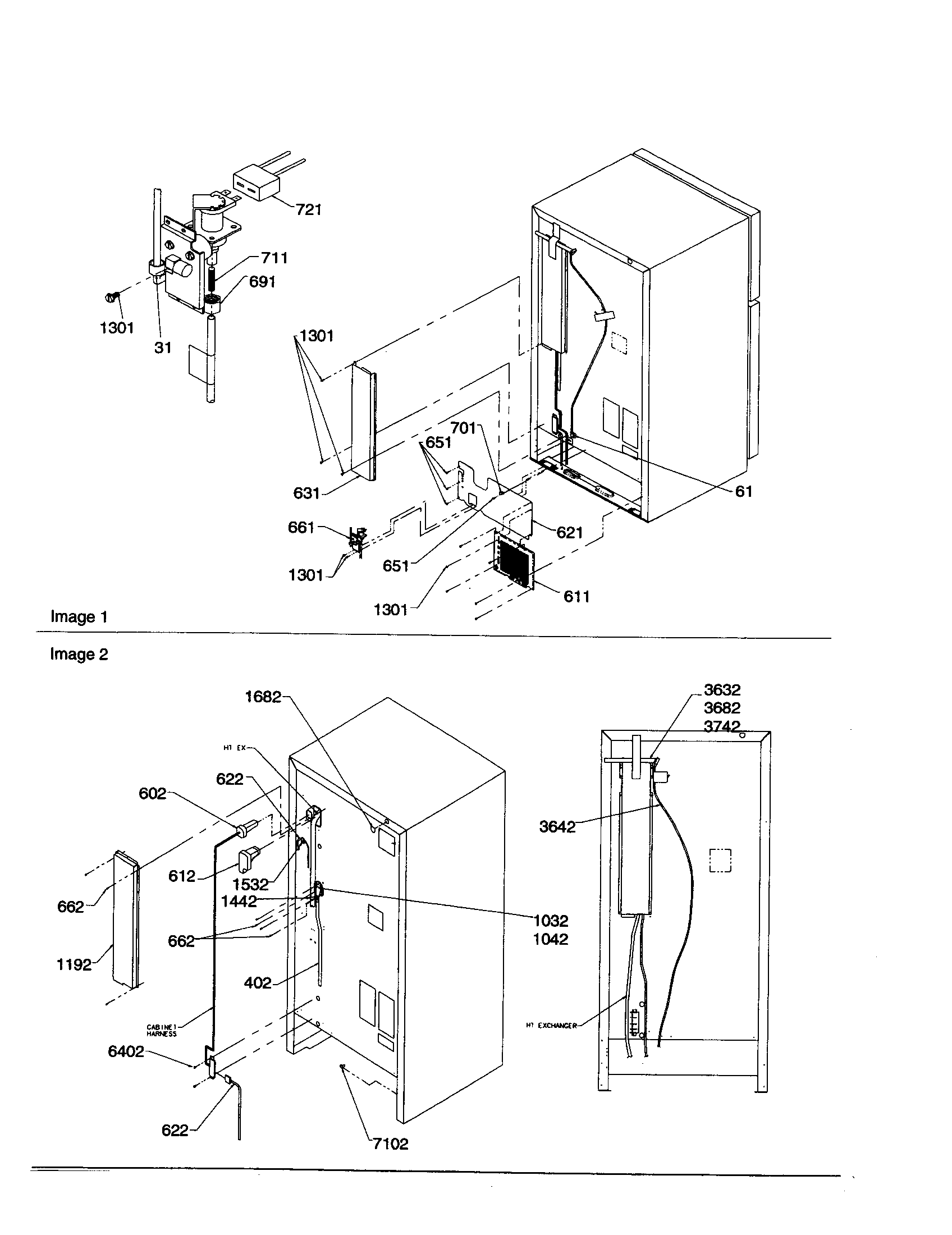 Cabinet back