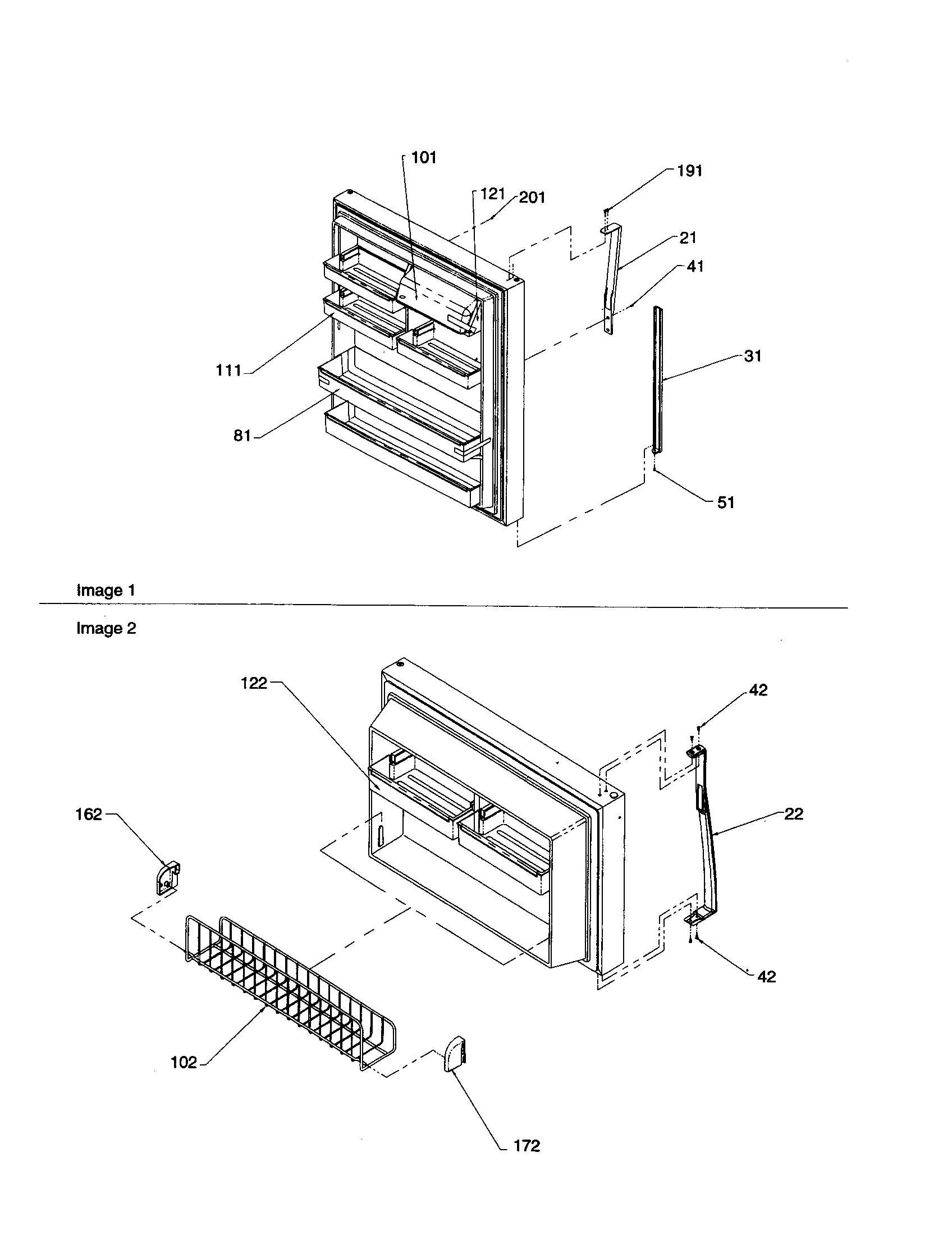 DOOR HANDLES AND DOOR SHEVES