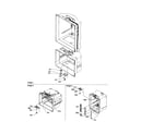 Amana ARB210BAC-PARB210BAC0 light switches and drain funnel diagram