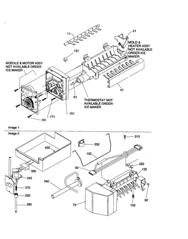 Ice maker assembly