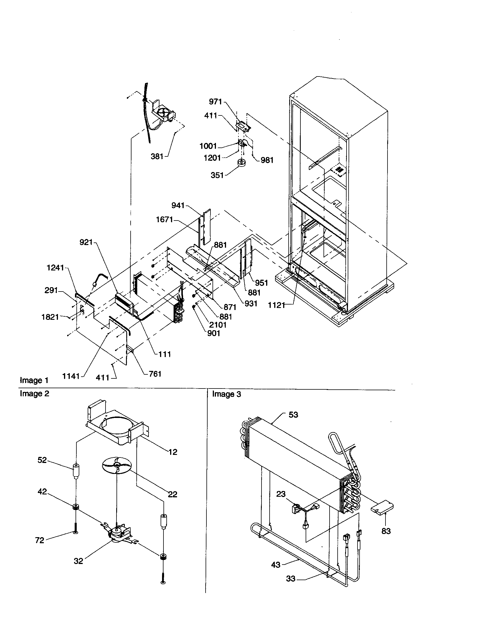 Evaporator area