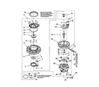 Kenmore 66515722992 pump and motor diagram