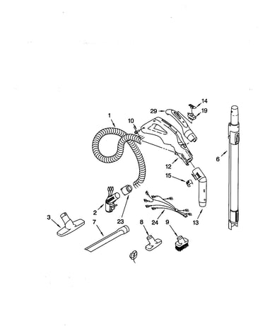 Hose and attachments