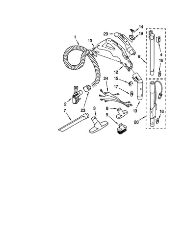 Hose and attachments
