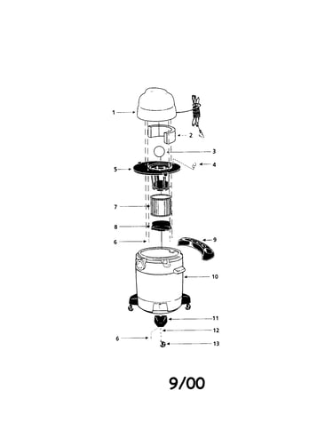 Motor/tank