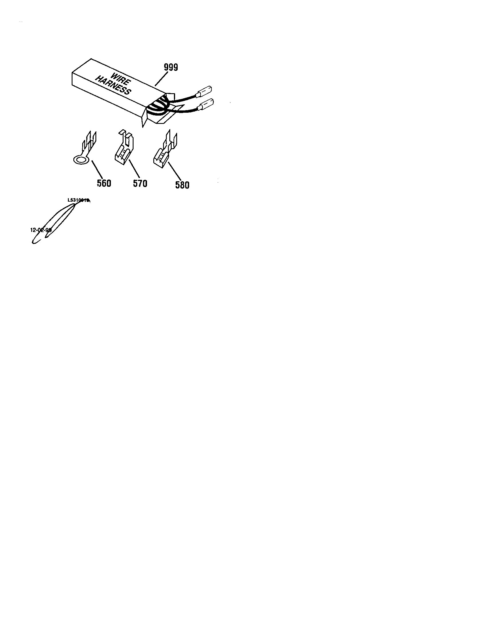 Wire harnesses/wiring components