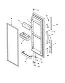 Refrigerator door