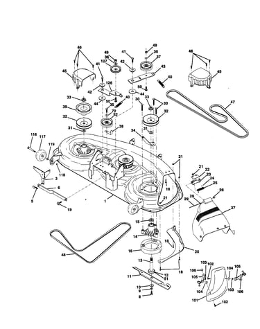 Mower deck