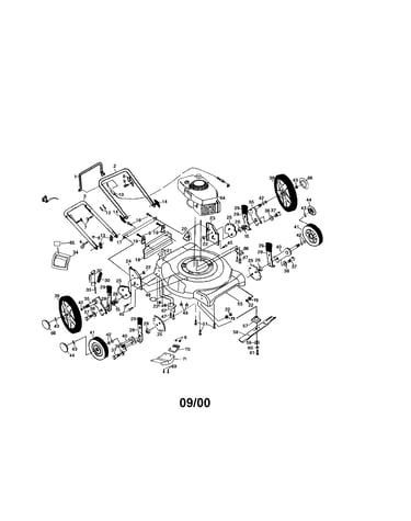 Engine/wheels/handles