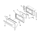 Microwave door