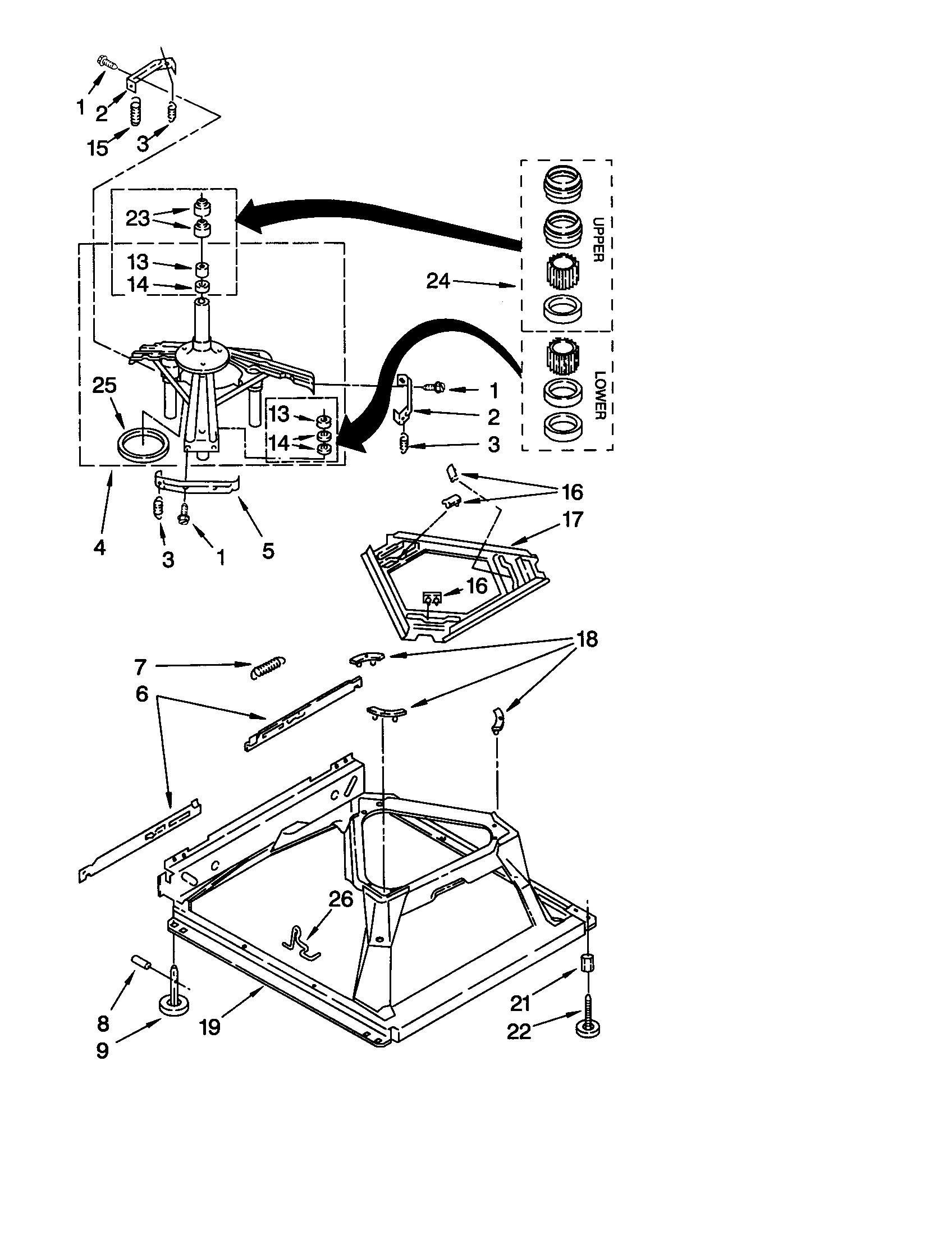 Machine base