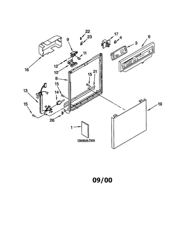 Frame and console