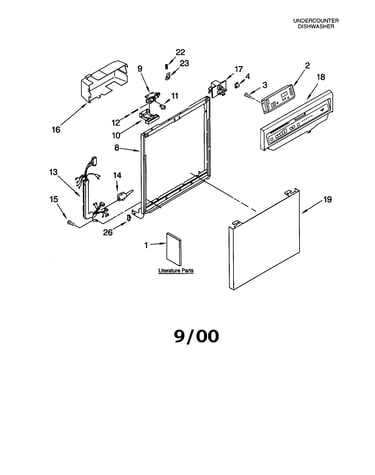 Frame and console