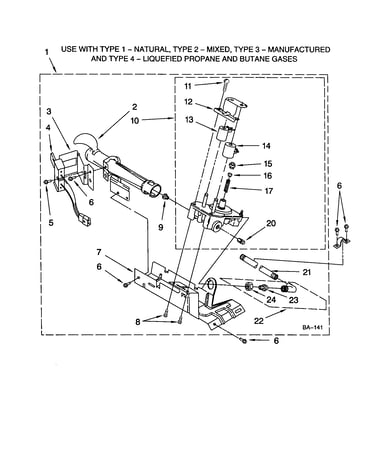 Burner assembly (3402844)
