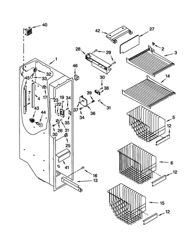Freezer liner