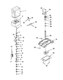 Motor and ice container