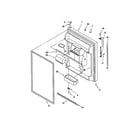 Kenmore 10660964991 refrigerator door diagram