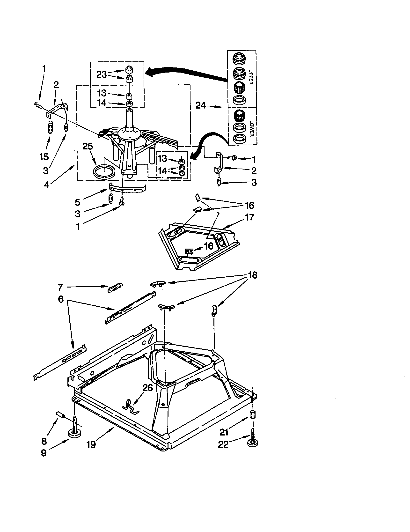 Machine base