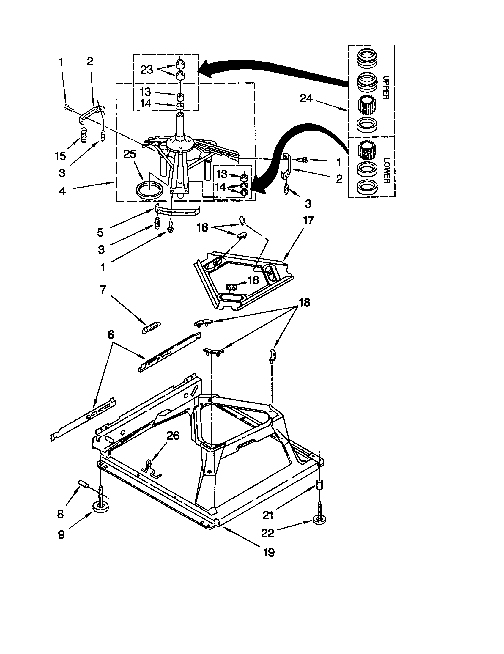 Machine base