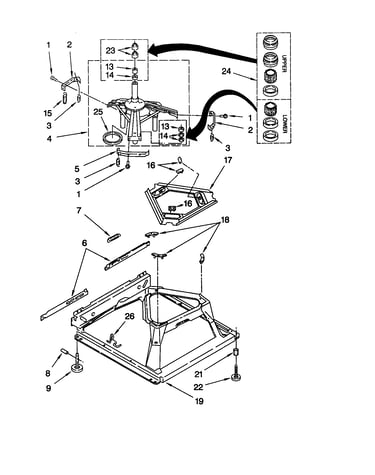 Machine base