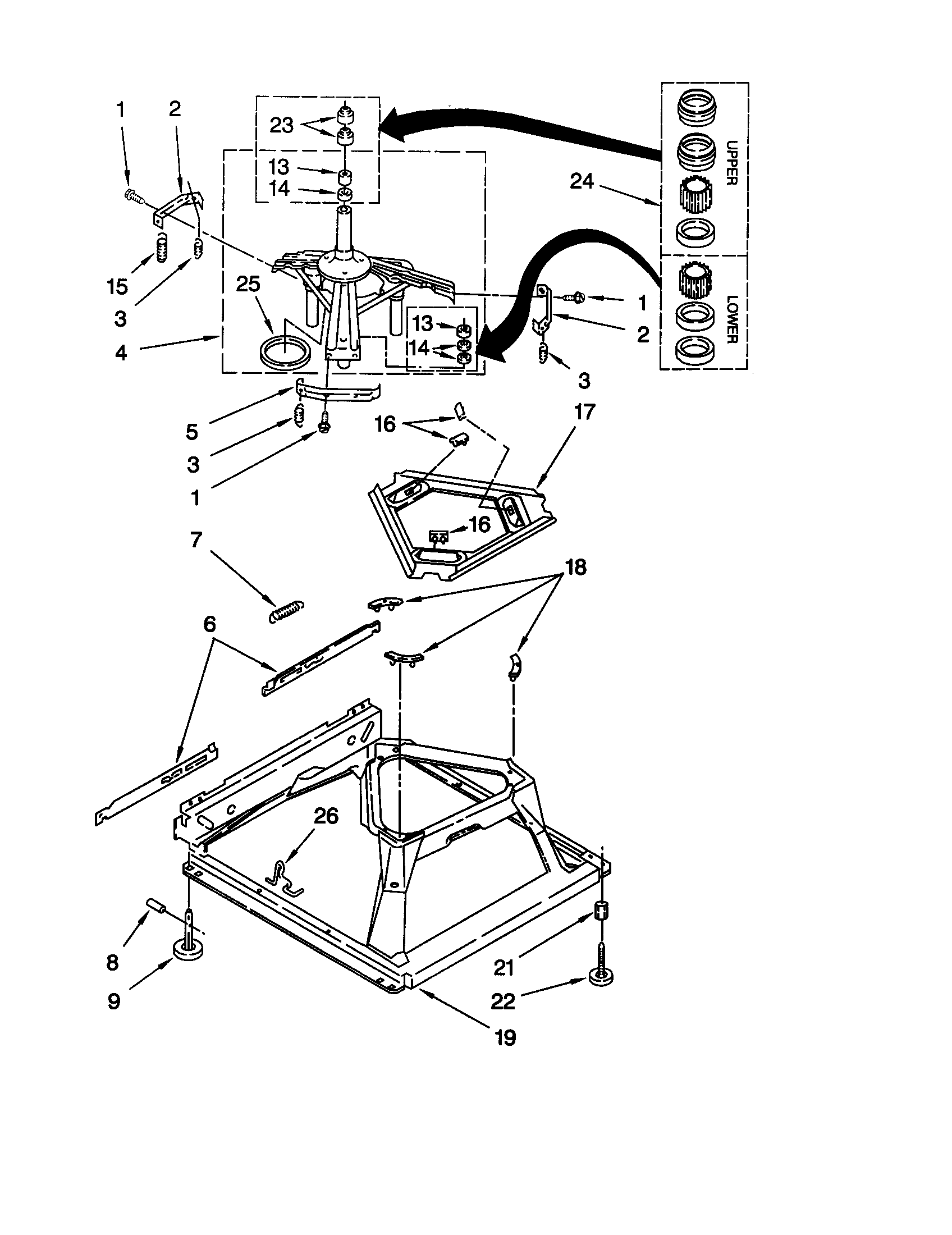 Machine base