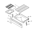 Drawer and broiler