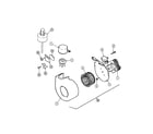 Maytag DWC7602ABE blower/float/water level switch diagram