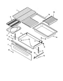 Drawer and broiler
