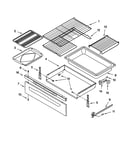 Drawer and broiler