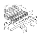 Upper rack and track