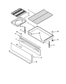 Drawer and broiler