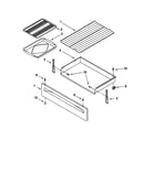 Drawer and broiler