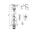 Maytag DWU5902AAE pump and motor diagram