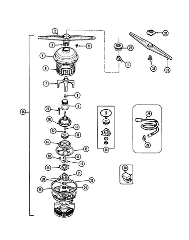 Pump and motor