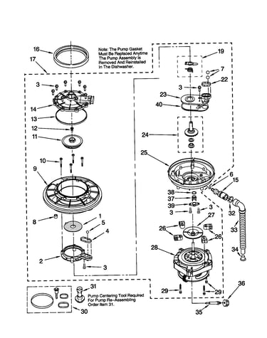 Pump and motor