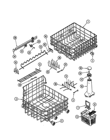 Track and rack assembly