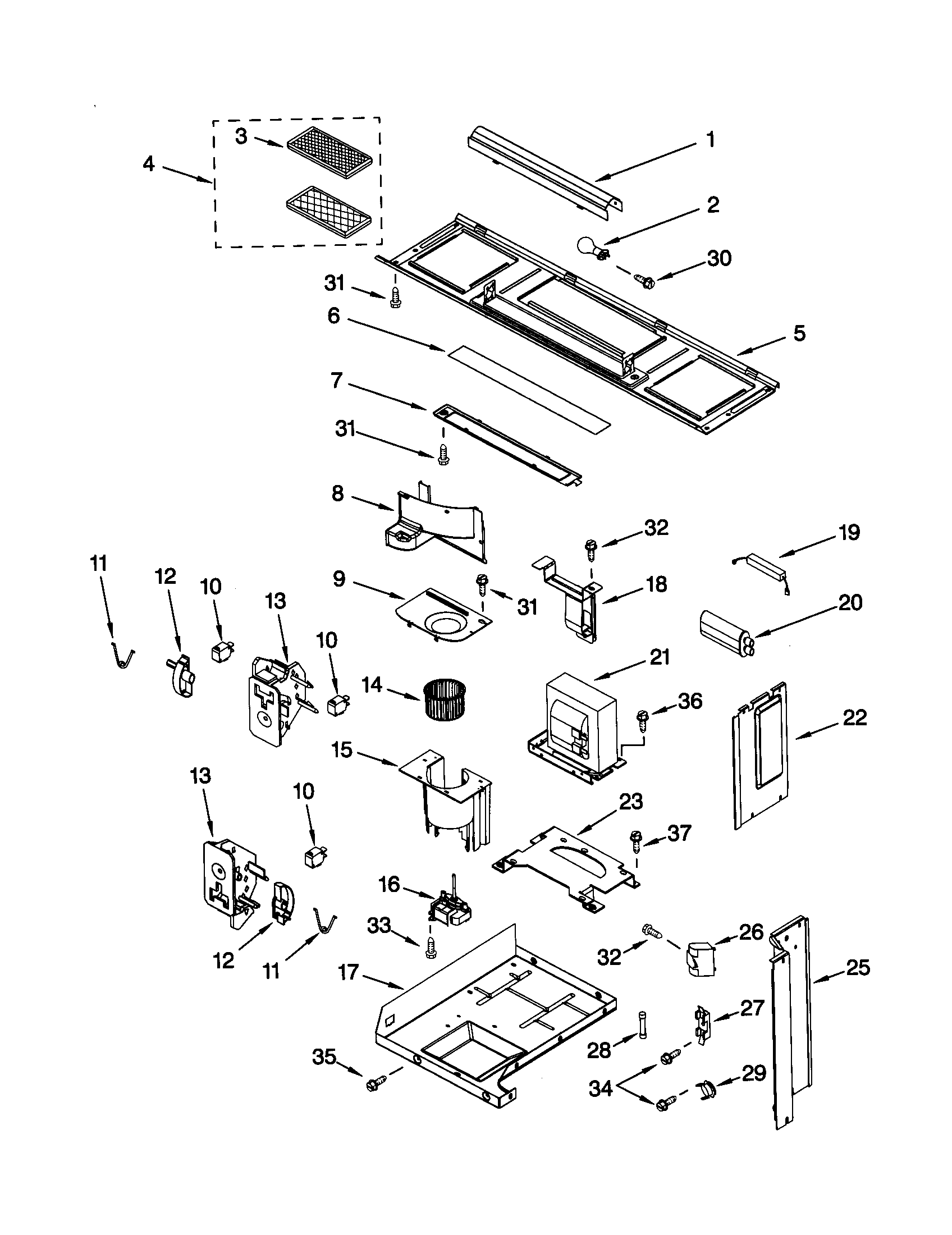 Interior and ventilation