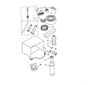 Whirlpool ACQ122XK0 optional parts (not included) diagram