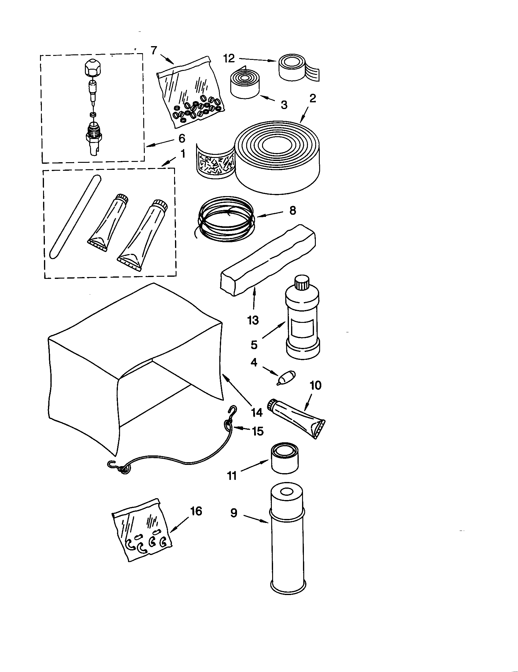 Optional parts (not included)