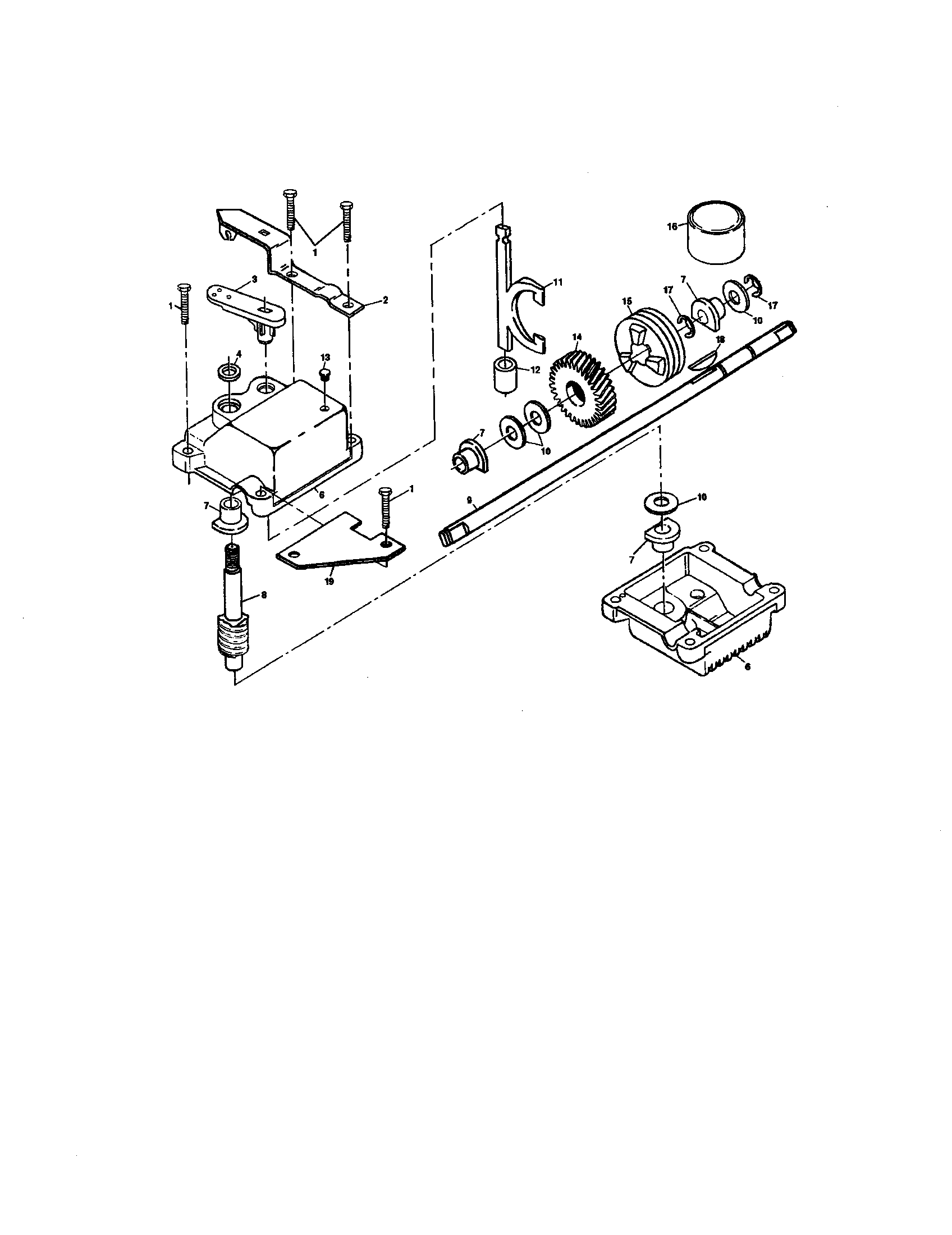 GEARCASE ASSEMBLY (702511)