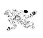 Craftsman 917379450 rotary lawn mower diagram