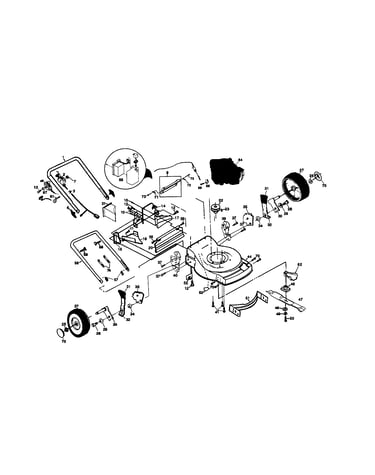Rotary lawn mower